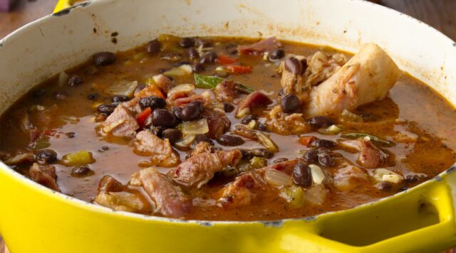 Chicken and Black Bean Stew