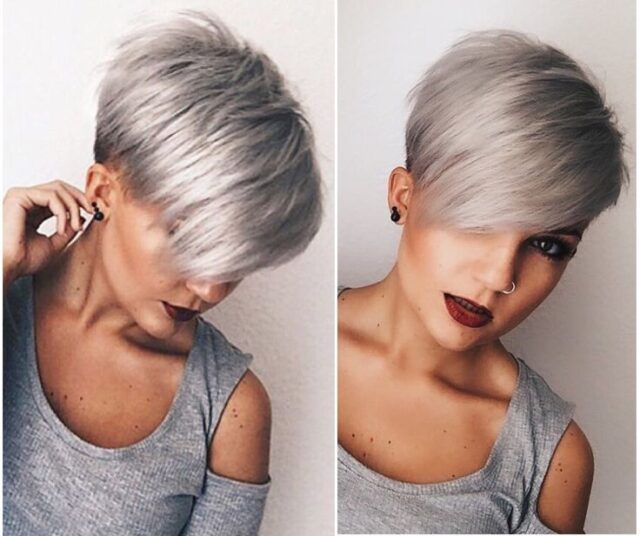 Edgy Asymmetrical Hairstyle