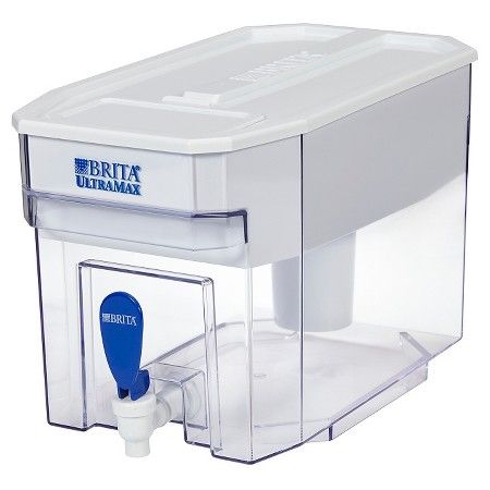 Brita UltraMax water Filter Dispenser, white, 18 Cup