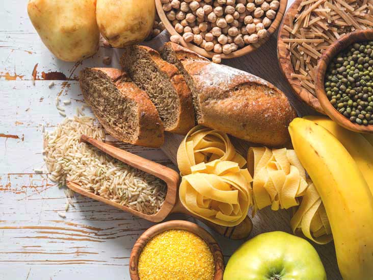 What are the carbs rich in foods