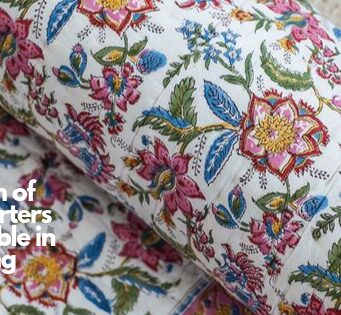 Floral Pattern of Comforters Available in Bedding Mart